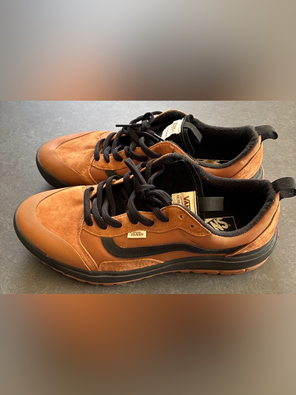 Vans UltraRange MTE-1  EXO Suede Sneaker Glazed Ginger US Mens Size 12 - Picture 4 of 8